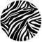 Teppiche für Schlafzimmer, Wohnzimmerteppiche, runder Teppich, runder Teppich,Zebra Tiermuster Stripes Modern