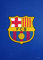 Displate FC Barcelona Metal Poster Barcelona Poster Fc Barcelona Deko Barcelona plakette- Magnet-Montage - FC Barcelona - Crest - Crest blue Poster 32x45cm