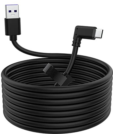 VR Headset Cable Compatible with Oculus Quest 2 / Quest 1, 10FT Link Cable Fast Charing & PC Data Transfer, USB C 3.2 Gen1 Cable for VR Headset and Gaming PC