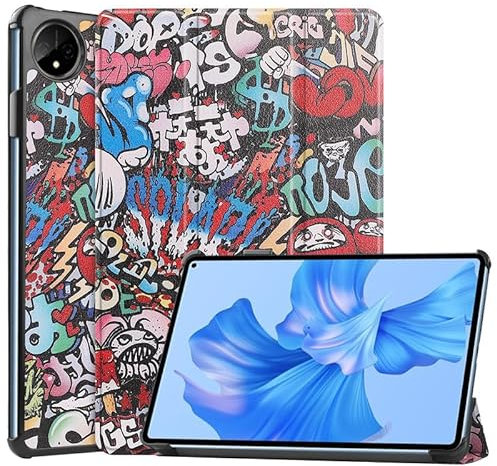 Custodia per Huawei MatePad Pro 11 pollici 2022, custodia per tablet Huawei MatePad Pro 11 pollici con supporto per matite, spegnimento automatico/sveglia, retro in morbido TPU, custodia protettiva