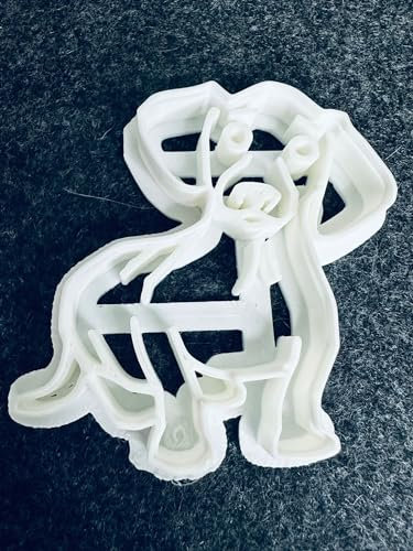 Dackel, Dachshund, Teckel Ausstechform Cookie Cutter, Ausstecher (S: 7 x 7 x 1,2 cm)