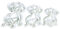 Dackel, Dachshund, Teckel Ausstechform Cookie Cutter, Ausstecher (S: 7 x 7 x 1,2 cm)