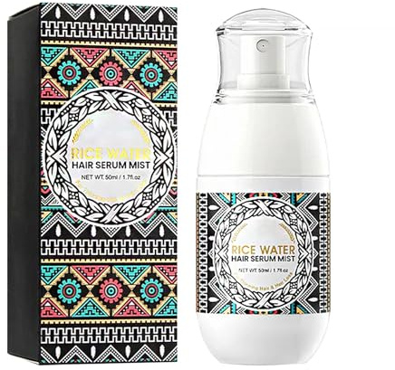 Siero Per Capelli All'acqua Di Riso, Spruzzo D'acqua Naturale Di Riso, Spray Idratante E Rinforzante Per La Crescita Dei Capelli, Siero Per La Crescita Dei Capelli, 50ml
