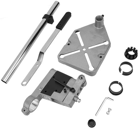 Bohrmaschinenständer Universal, Bohrmaschinenständer, Bohrmaschinenständer, Bohrmaschinenständer für Akku-Bohrmaschinenständer mit Schraubstock, Tischklemme,