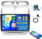 2+64GB Android 13 Autoradio für Peugeot 307 2007-2013 Radio Wireless Carplay Android Auto, 9 Inch IPS Touch Screen Radio mit Rückfahrkamera, Bluetooth, Navi, WiFi, DSP, EQ, Mirror Link