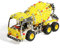 3D Erwachsene Simulation Metall-Puzzle-Modell, Baufahrzeug Mixer LKW abnehmbar Set, 591 Teile, Handmontiertes Mechanisches Montage Inklusive Werkzeug und Anleitung (Mischer-LKW)