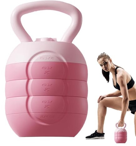 Adjustable Kettlebells for Home Workouts, Strength Training Kettlebell Sets, Full Body Workout Kettlebells, Gym Fitness Equipment for Kettlebells, Compact Kettlebell Weights for Travel
