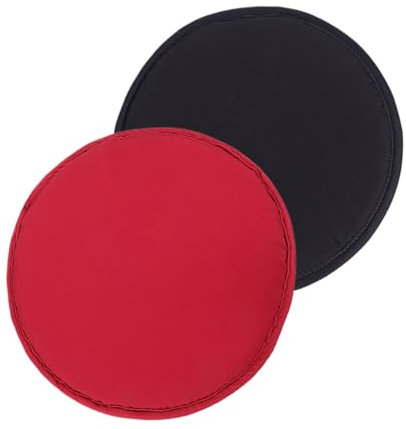 Supvox 2 Stück Runde Sitzkissen Für Terrassenstühle Matten Sitzpolster Für Outdoor-Camping Picknick-pad Tragbarer Sitz Multifunktional Weiches Polyester-pp-Material
