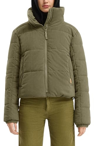 QS Wattierte Cordjacke