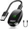 Adaptador Carplay inalámbrico más rápido – Adaptador de juego de coche sin costuras compatible con Apple iPhone 10+ Android 11+, conexión de dongle 2 en 1 fácil de usar para Android conversión