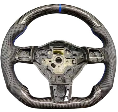 GYTTAK Sportlenkräder Kompatibel Mit VW Für Golf 6 Für GTI MK6 Für Polo Für GTI Für Scirocco R Für Passat Für CC 2010 Maßgeschneiderte Auto-Sportlenkradteile(Size 1)