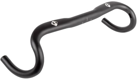 M-WAVE Lenker Fahrrad, 440 mm, Gravel, Rennrad, ergonomisch, sehr leicht, integrierte Kabelführung, RG F12 von M-WAVE