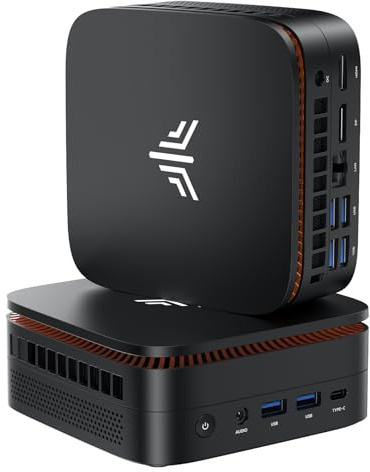 NiPoGi Pinova P1 Mini PC AMD Ryzen Embedded R2544(4C/8T, Max 3.7GHz,Migliore di 3500U/ R2514/i3-10110U)8GB DDR4,256GB SSD, 4K UHD Triplo Display (HDMI 2.0/DP 1.4/Type-C) WiFi 5 BT4.2 | Migliore di 3500U/ R2514/i3-10110U)8GB DDR4 256GB NVMe SSD, 4K UHD Triplo Display (HDMI 2.0/DP 1.4/Type-C) WiFi 5 BT4.2