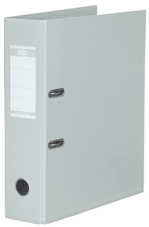 Elba Ordner A4, Strong-Line, 8 cm breit, Kunststoff, grau, 1 Stück