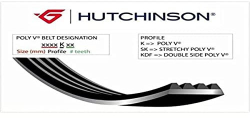 Hutchinson 1200 K 6 Keilriemen V-Riemenantrieb