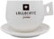 LOLLO CAFFE' TAZZONE + PIATTO IN PORCELLANA Porta Capsule,Cialde,palette,zucchero e bicchierini caffè