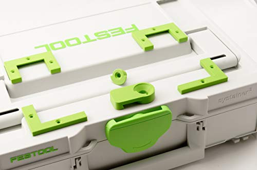 Kunz3d Halter Kompatibel mit Verrieglung mit Systainer T-Loc Festool und Tanos (Grün)