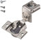 Blum 39C355B.24 Compact BLUMOTION 39C Türscharnier, Soft-Close, 110 Grad, 1-1/2 Auflage, zum Anschrauben mit Schraubensatz (2)