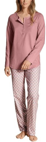 CALIDA Lovely Nights Pajama Set, Rose Bud, 40-42 Women's