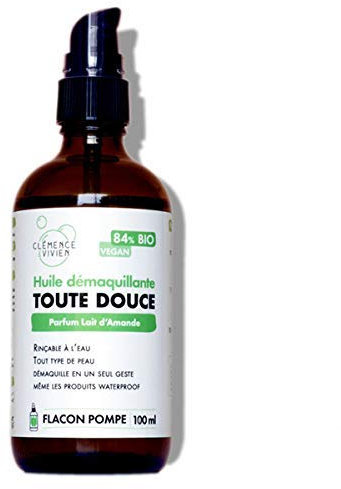 CLÉMENCE ET VIVIEN - Huile Démaquillante Toute Douce - 100Ml - Lot De 2