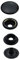 S-Feder oder Ring-Feder, Druckknöpfe 10mm, 12,5mm, 15mm Messing, rostfrei, Knopf, Press-Studs (5, 12,5mm Ring-Feder, schwarz)