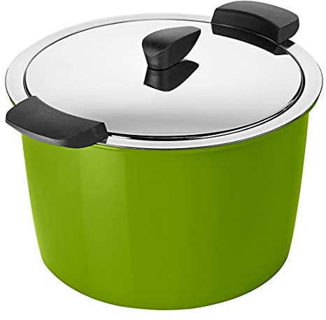 Kuhn Rikon Hotpan Faitout en acier inoxydable Vert 5 l 22 cm