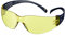3M™ SecureFit™ 100 Schutzbrille, blaue Bügel, Antikratz-/Antibeschlag-Beschichtung, gelbe Scheibe, SF103AF-BLU, 20/Versandeinheit