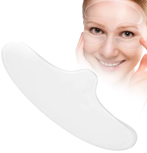 Patch Frontal Anti-rides, Patch Frontal Anti-rides en Silicone, Autocollant Réutilisable Auto-adhésif pour Enlever les Rides du Front