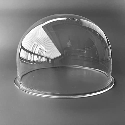 OwlCat 6.9 Inch Indoor Outdoor CCTV Replacement Acrylic Clear Dome Cover Security Surveillance Dome Camera Housing for High Speed Dome PTZ IP Cameras