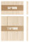 OWLKELA 100 Stück Holzstäbchen, Eisstiele aus Holz, Kombination aus Zwei Größen, Jeweils 50 Stück – 114 mm x 9 mm x 2 mm, 64 mm x 9 mm x 2 mm, Birke, Grundfarbe – Holzeisstiele, DIY
