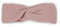 hutch&putch Premium Musselin-Stirnband für Damen - Haarband aus 100% Bio-Baumwolle - weiches Haarband mit Gummizug - Boho Stirnband mit starkem Halt ohne Knickstelle (Blush)