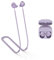 MOWYEOK Cinturino anti-perdita per cuffie, compatibile con auricolari Samsung Galaxy Buds 2 Pro, morbido silicone anti-allentamento, adatto per sport all'aria aperta, corsa, fitness, viola