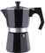 wedrink Moka pot Coffee Makers 6 Cups,Aluminum Stovetop Espresso Maker Coffee Percolator Moka Pot Caffettiera 300ml,Black