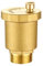 1Pcs Air Vent Valve, Brass Automatic Air Vent Valve Male Thread Air Vent Exhaust Valve for Boiler Radiators Solar Water Heater Water Tank Stock Tank(DN15 1/2)