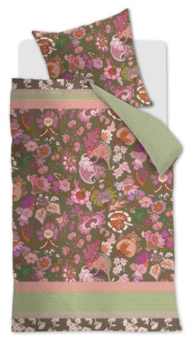 Oilily Bettwäsche Amelie Sits, Größe 135x200/80x80 cm, Mix Green
