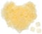 sourcing map Silk Artificial Flower Rose Petals, Champagne Color Wedding Faux Flowers 2 Inch x 2 Inch for Wedding Centerpieces, Party Decoration Pack of 1200