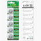 CR2025 Batteries 3V 5-Pack 180mAh High Capacity Long-Lasting Leak Proof High Performance CR 2025 Battery