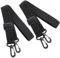 Universal Gurt 2er-Set, 30MM für Tasche, Schwarz, Verstellbar, Mit Karabiner