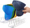 2 Stück Acryl Kappen Organizer, Transparente Acryl Hut Organizer für 14 Baseball Caps, Cap Aufbewahrung für Display und Organizer, Hüte Kappenhalter für Schlafzimmer, Kleiderschränke, Kommoden, Wände