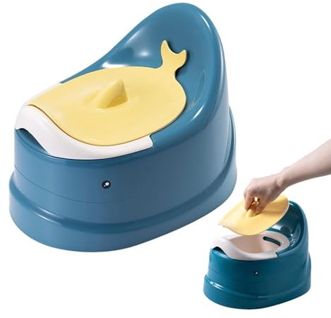 Chaise De Pot Pour Bébé, Pots De Toilette, Chaise De Toilette D'apprentissage De Propreté Avec Couvercle, Siège D'entraînement De Toilette Portable, Pot De Voyage Antidérapant Pour Bébé