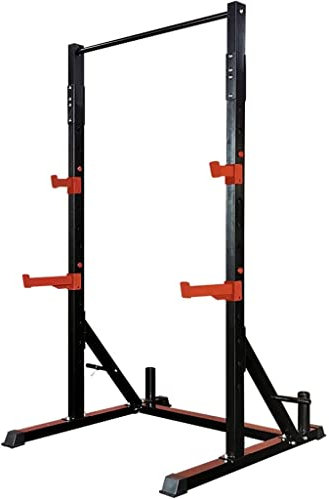 Fitness Power Rack Squat Rack Bench Press Barbell Rack Indoor Household Horizontal Bar Pull-ups Integrated Bench Press Squat Rack