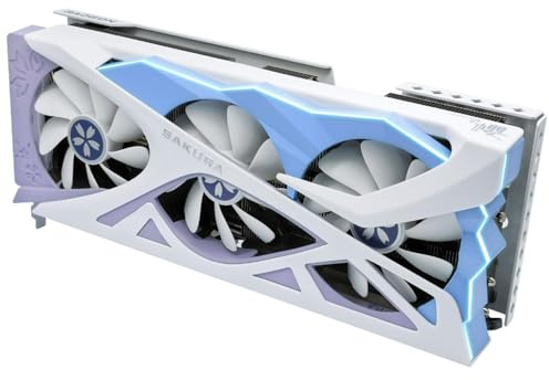 Docooler RX7700XT-12G GDDR6 Grafikkarte für Gaming-PC Leistungsstarkes Kühlsystem RGB-Lichteffekte Hohe Kernfrequenz Multi-Interface-Unterstützung Hochtemperaturbeständige Feststoffkondensatoren