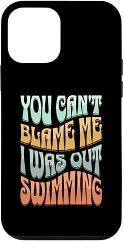 Coque pour iPhone 12 mini Piscine rétro amusante pour l'été, les vacances en plein air