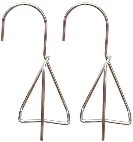 Pots Terracotta Hangers - Iron Plant Hangers | Plant Pot Latch Hangers | Stainless Steel Outdoor Wall Hook | Metal Plant Stand for Indoor and Outdoor Orchids Vertical Garden Plants