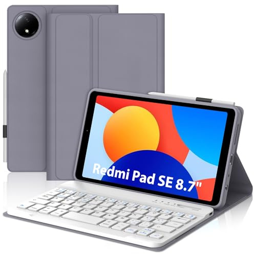 IVEOPPE Funda Teclado para Xiaomi Redmi Pad SE 8.7 Pulgada 2023