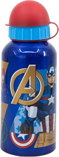 arlis Gourde Aluminium Avengers - Gourde aluminium 400 ML (Gourde Avengers en Aluminium)