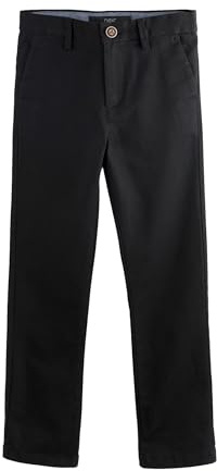 NEXT Jungen Chinohose mit Stretch Schwarz Numeric_182
