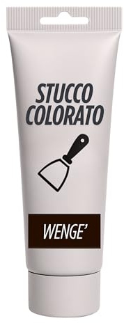 Profi-Kitt aus Paste gebrauchsfertig – Spachtel für Holz und Wand – perfekte Haftung und schnelle Trocknung – Wengé, 150 ml