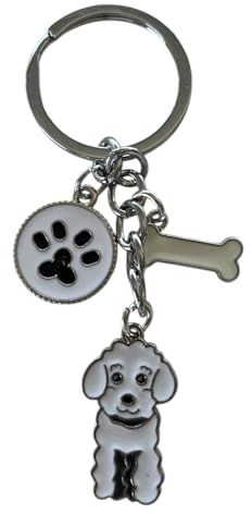 Generisch Generico Schlüsselanhänger Hund Border Collie Jack Russell Schäferhund Geschenk Französische Bulldogge Gadget Hund, XS