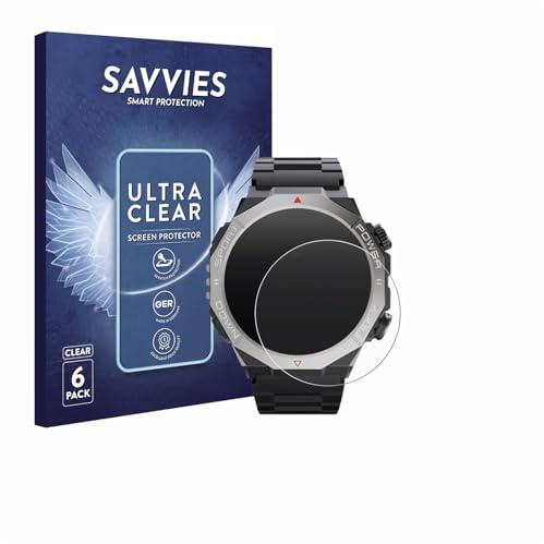 Savvies Schutzfolie für Ddidbi S10 1.39 | 6 Stück Transparenter Displayschutz Made in Germany Ultra-Klar Displayschutz-Folie